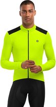 Siroko M4 Atlantis Lange Mouwen Fietsshirt Geel XL Man