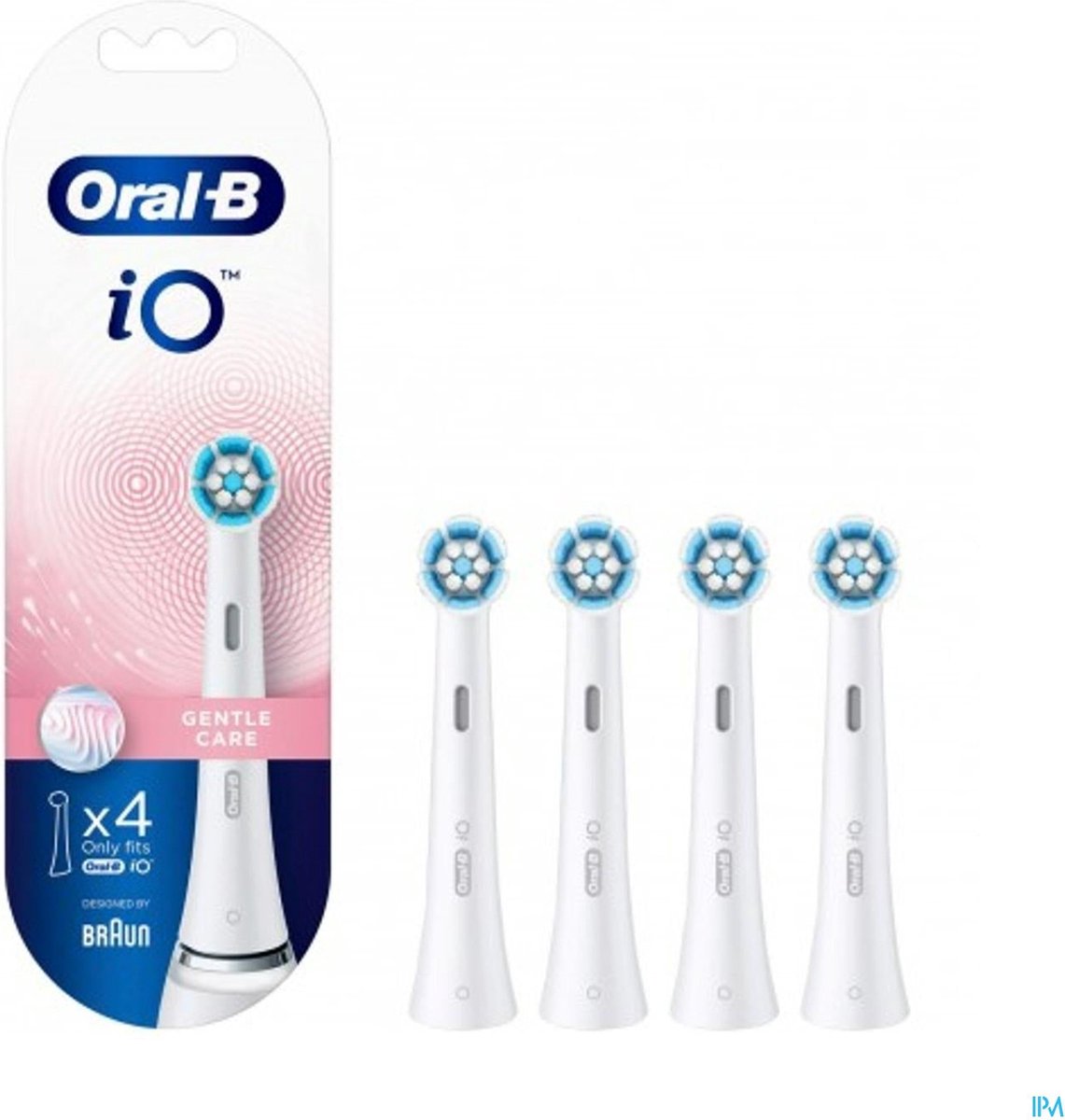 Oral-B IO Gentl-e Buis Care Opzetborstels Wit 4 Stuks