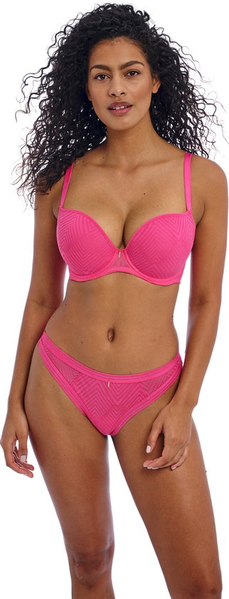 Freya TAILORED UW MOULDED PLUNGE T-SHIRT BRA Dames Beha - Love potion - Maat 85F