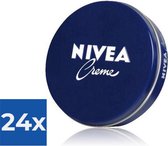 Nivea - CREME tin 75 ml - Voordeelverpakking 24 stuks