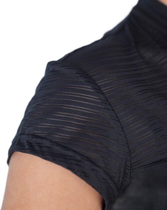 Func Factory dames Poloshirt Asta zwart maat 36 van Func Factory — afbeelding 3