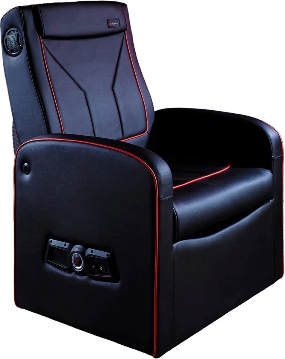 X-Rocker Shift Luxe JR Gamingstoel met Subwoofer Zwart