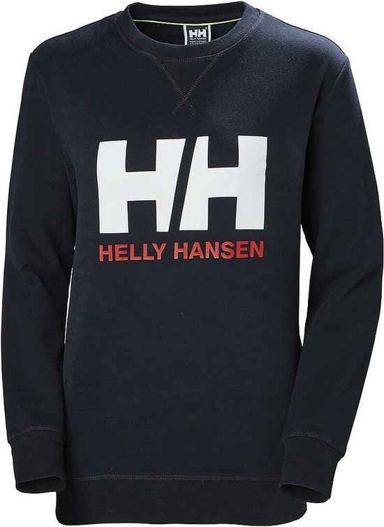 Damessweater zonder Capuchon HH LOGO Helly Hansen 34003 597 Marineblauw - XS