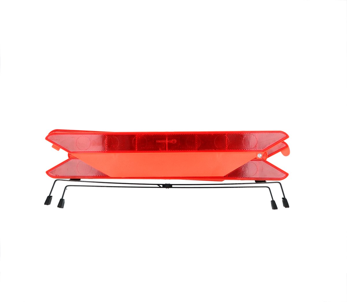 Carpoint Gevarendriehoek Zwaar Model - E-keur – Reflecterend PVC – Draaibare voet – Inclusief opbergkoker – foto 2