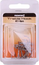 Predator-Z Treble Hook | Maat: 8 | 10 stuks