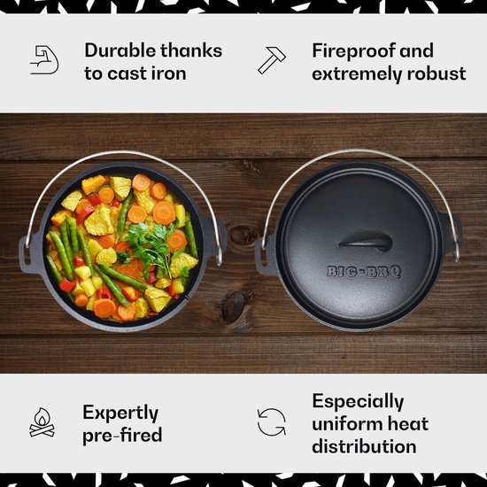 Dutch Oven's, ultieme outdoor cooking ervaring - Black & Blue BBQ