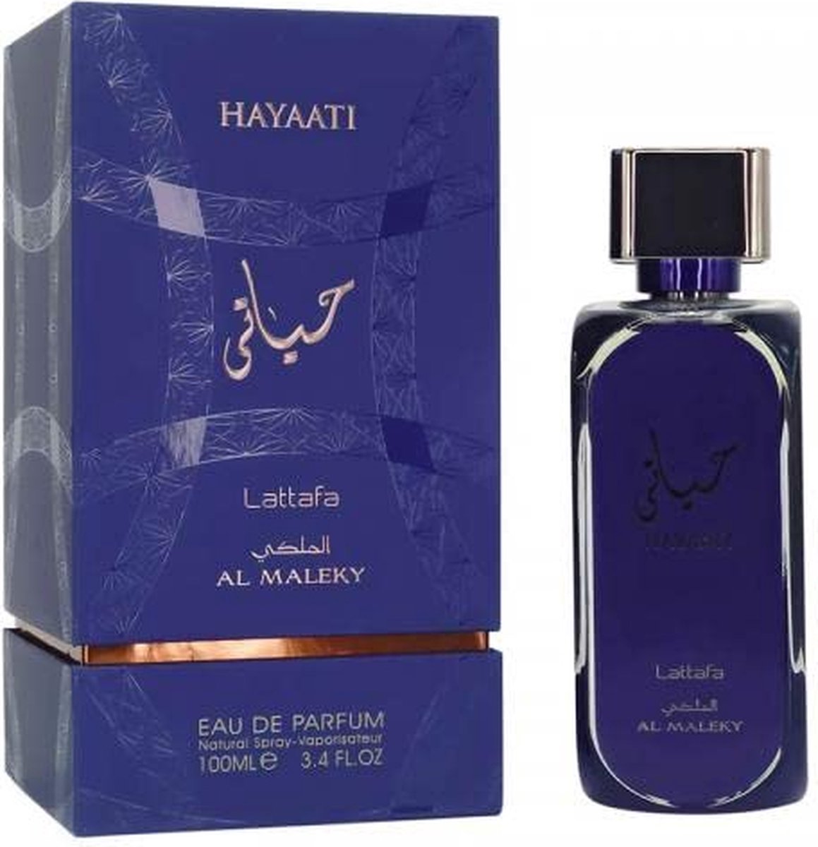 Lattafa Hayaati al Maleky Eau de Parfum 100ml bol