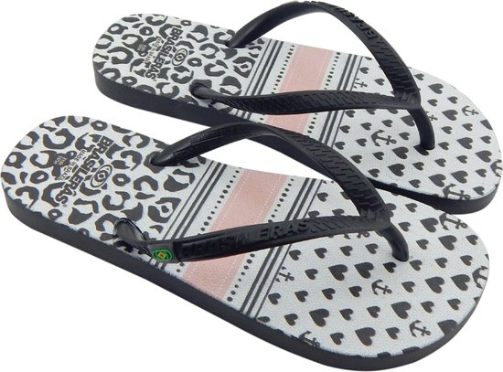 Brasileras Slippers Kinderen- Zwart- 31/32