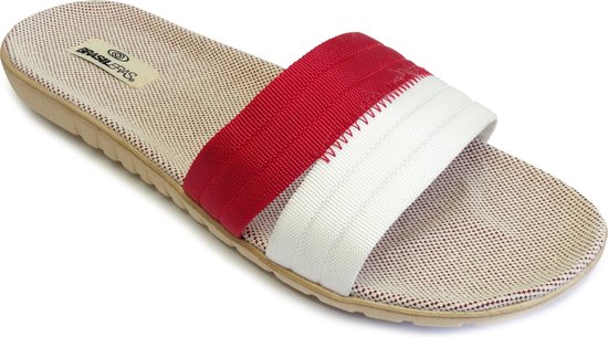 Brasileras sandalen dames- rood Wit- 36/37