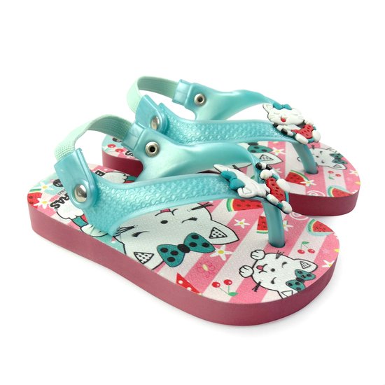 Brasileras Slippers Bébé Slip - Vert d'eau - 19/20