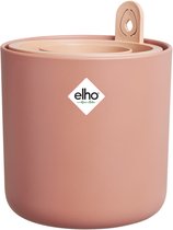 Elho Amazing Avocado Pot 12 - Kweekpot voor Binnen - 100% Gerecycled Plastic - Ø 12 x H 12.1 cm - Toffee Terra