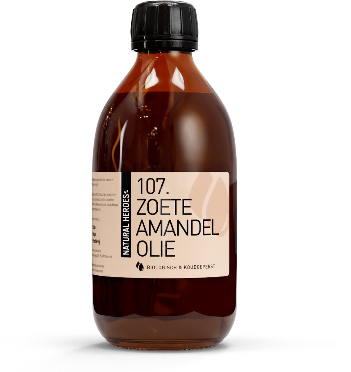 Goedkoopste Natural Heroes - Zoete Amandelolie (Biologisch & Koudgeperst) 300 ml