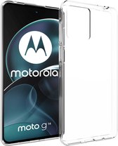 Accezz Hoesje Geschikt voor Motorola Moto G14 Hoesje Siliconen - Accezz Clear Backcover - Transparant
