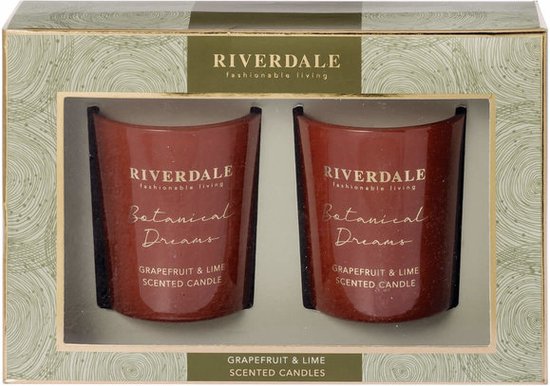 Coffret bougies parfumées Riverdale Lola Grapefruit & Lime