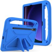 Coque Samsung Galaxy Tab S9 FE - Coque Antichoc Kids - Blauw