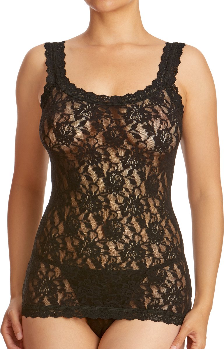 Hanky Panky Signature Lace Clasic Cami Top Zwart XL