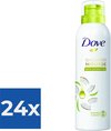 Dove Coconut Oil - 200 ml - Shower Foam - Voordeelverpakking 24 stuks