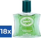 Brut for Men | Aftershave lotion 100 ml - Voordeelverpakking 18 stuks