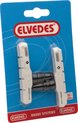 Elvedes Remblokken V-brake 72 X 12 Mm Wit 2 Stuks