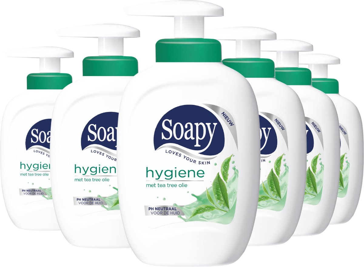 Soapy hygiene pomp - 6 Stuks - Voordeelverpakking