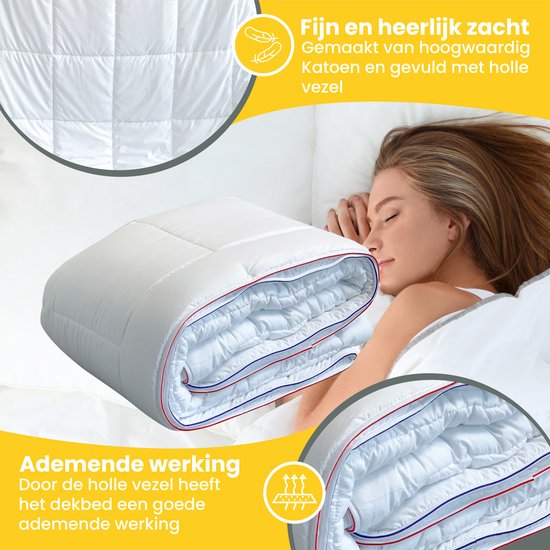 Sleep Comfy - Thermo Balance Series - Hotel Kwaliteit 4 Seizoenen Dekbed |  140x200 cm... | bol