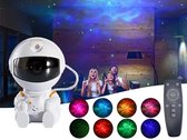 Astronaut projector - sterrenlichtprojector - nachtlamp - kinderkamer - sterren - projectielamp - laserlicht - lichtshow