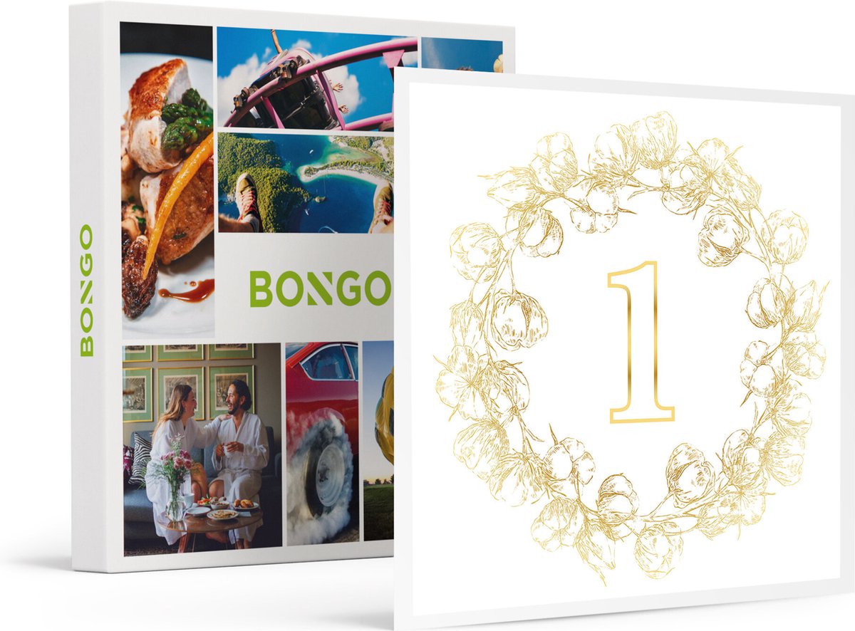 Bongo Bon -Katoenen Jubileum: 1 Jaar Getrouwd!- Cadeaukaart