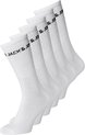 JACK&JONES JUNIOR JACBASIC LOGO TENNISSOCK 5 PACK NOOS JNR Jongens Sokken - Maat 33/37