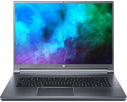 Acer Predator PT516-52s-98LA Intel® Core™ i9 i9-12900H Laptop 40,6 cm (16") WQXGA 32 GB LPDDR5-SDRAM 1 TB SSD NVIDIA GeForce RTX 3080 Ti Wi-Fi 6E (802.11ax) Windows 11 Home Engels Grijs