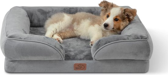 BEDSURE Hondenkussen voor grote honden, wasbaar, 91 x 68 cm, hondenbed