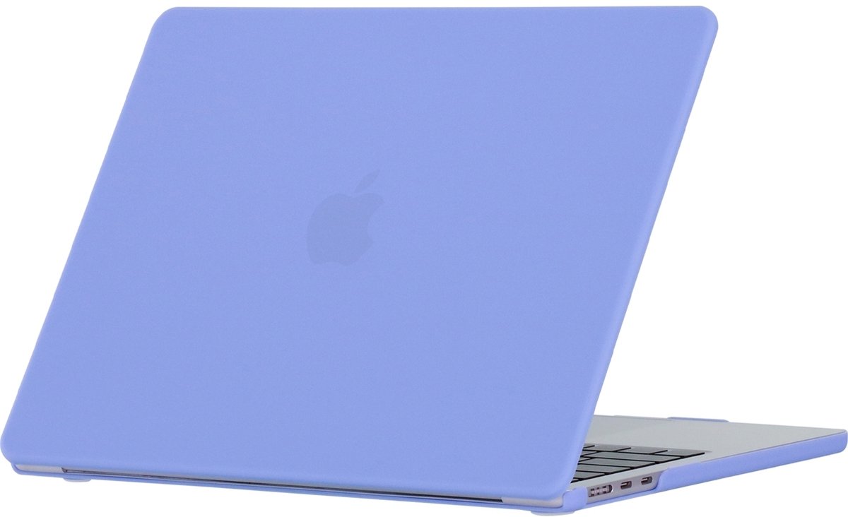 Mobigear Laptophoes geschikt voor Apple MacBook Air 15 Inch (2023-2025) Hoes Hardshell Laptopcover MacBook Case | Mobigear Matte - Blauw - Model A2941 / A3114 / A3241