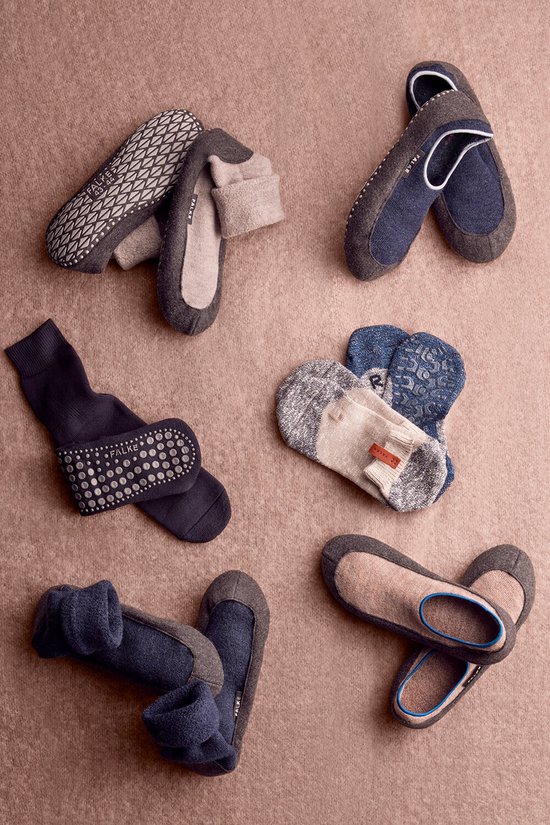 Chaussettes FALKE Cozyshoe Unisex House - Noir - Taille 43/44