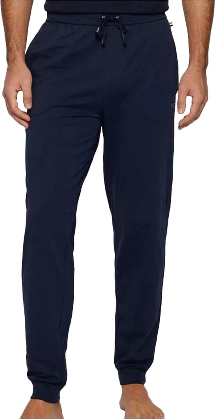 BOSS Mix&Match Pants - heren pyjama- of loungebroek - donkerblauw - Maat: XL