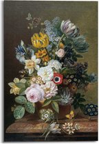 Schilderij Eelkema Stilleven met bloemen 90x60 cm