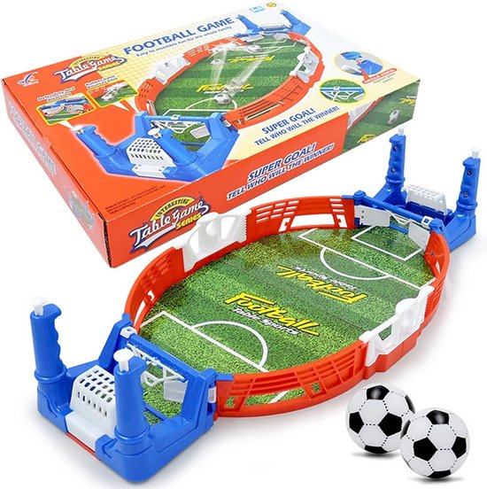 Tablegame Series - Mini - Tafelvoetbal - Speelgoed - Incl. 2 Mini Voetballen - Tafelmodel - Playmobil - Lego
