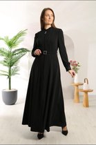 Robe longue Zuhre premium | Noir