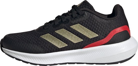 adidas Sportswear RunFalcon 3 Veterschoenen - Kinderen - Zwart- 30 1/2