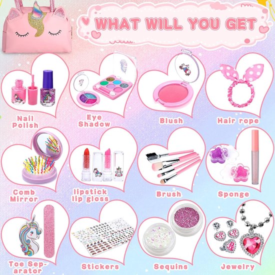 Woopie maquillage filles valise - Maquillage jouet - Filles - speelgoed  filles jouets