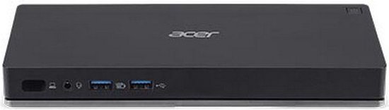 Acer Type-C Dock II - USB-C - 10/100/1000 Mbit/s - Zwart