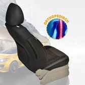 Autostoelhoezen voor Subaru XV 1 2012-2018 in pasvorm, set van 2 stuks Bestuurder 1 + 1 passagierszijde PS - serie - PS703 - Zwart