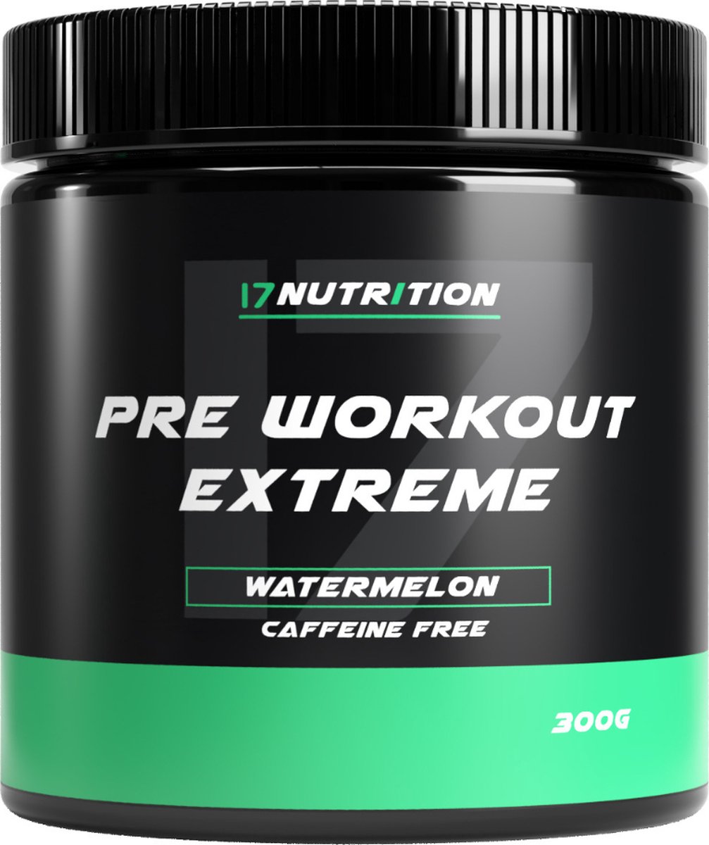 Pre Workout Extreme 300 Gram Zonder Caffeine Watermeloen