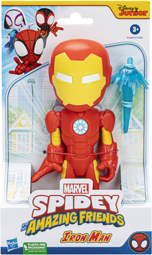 Spidey Y Su Motocicleta – Figura De Acción 10 Cm Y Moto De Juguete, Marvel Superequipo, Regalo Para Niños 3+