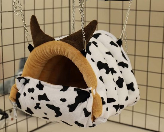 Pantula Warm cavia-bedhuis in de winter - grot gezellig hamster konijnenbed met afneembaar kussen, grote schuilplaats voor cavia, fret, egel, chinchilla (bruin Pantula Warm cavia-bedhuis in de winter - grot gezellig hamster konijnenbed met afneembaar kussen, grote schuilplaats voor cavia, fret, egel, chinchilla (bruin