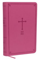 NKJV, Deluxe Gift Bible, Leathersoft, Pink, Red Letter Edition, Comfort Print