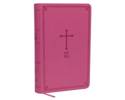 NKJV, Deluxe Gift Bible, Leathersoft, Pink, Red Letter Edition, Comfort Print