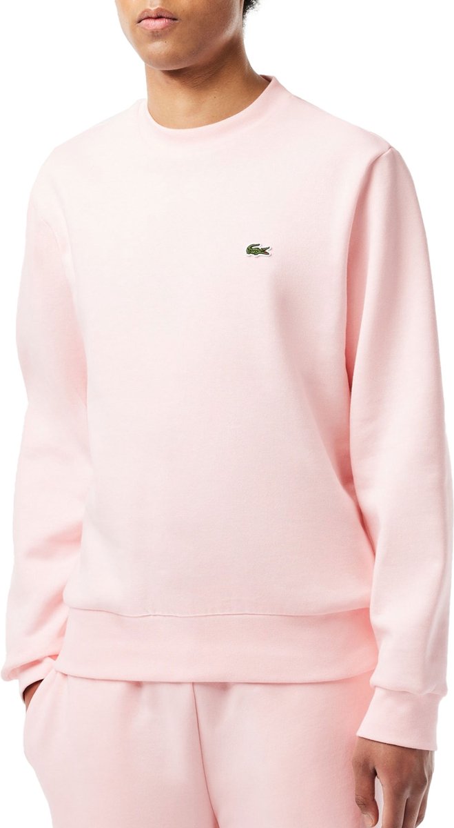 Lacoste 1hs1 Men Sweatshirt Truien & Vesten Heren Sweater Hoodie Vest Lichtroze