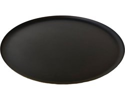 XLBoom Bao Dienblad XL - RVS - Rond - Zwart - Ø 60 cm