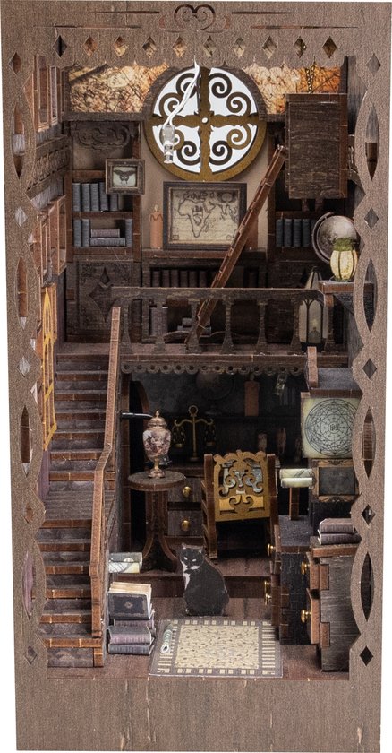 Crafts&Co Book Nook - Kit de construction miniature Adultes