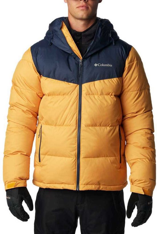 Columbia Iceline Ridge™ Regenjack Met Volledige Rits Geel,Blauw L Man