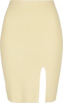Urban Classics - Rib knit Korte rok - 5XL - Geel